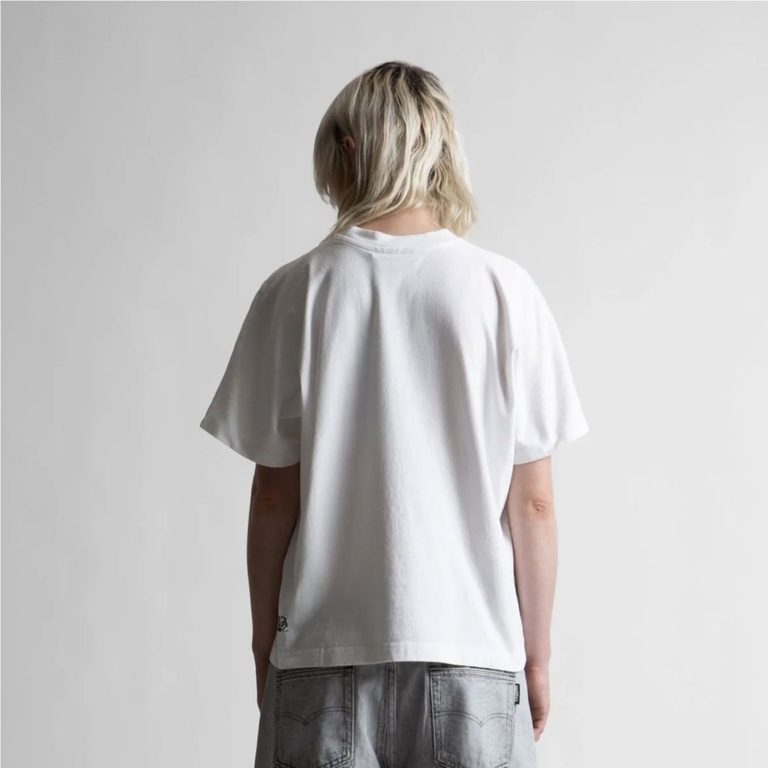 WASTED PARIS TAUNT SLEAZE TEE BLANCO