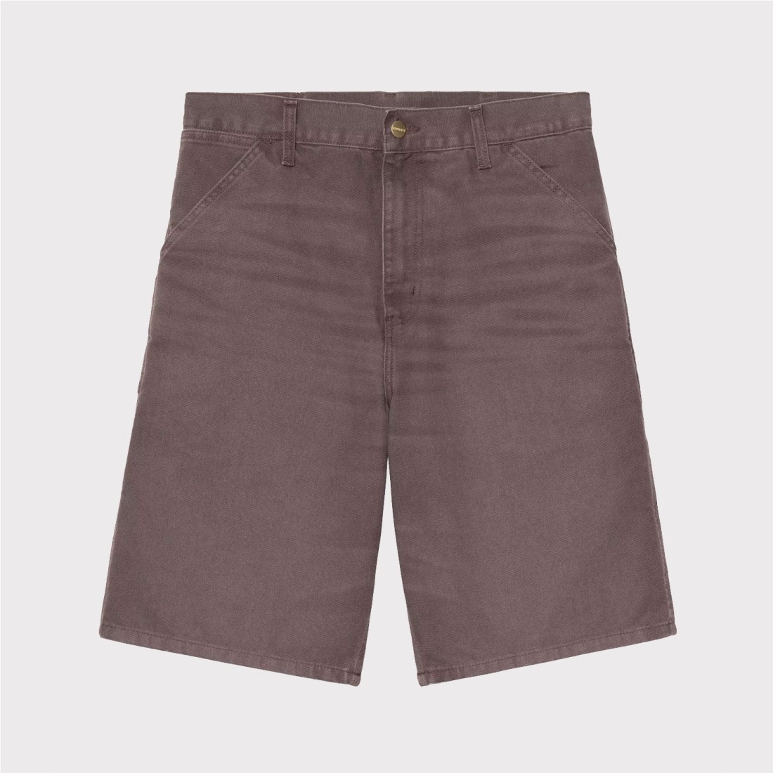 CARHARTT WIP SINGLE KNEE SHORT MARRON