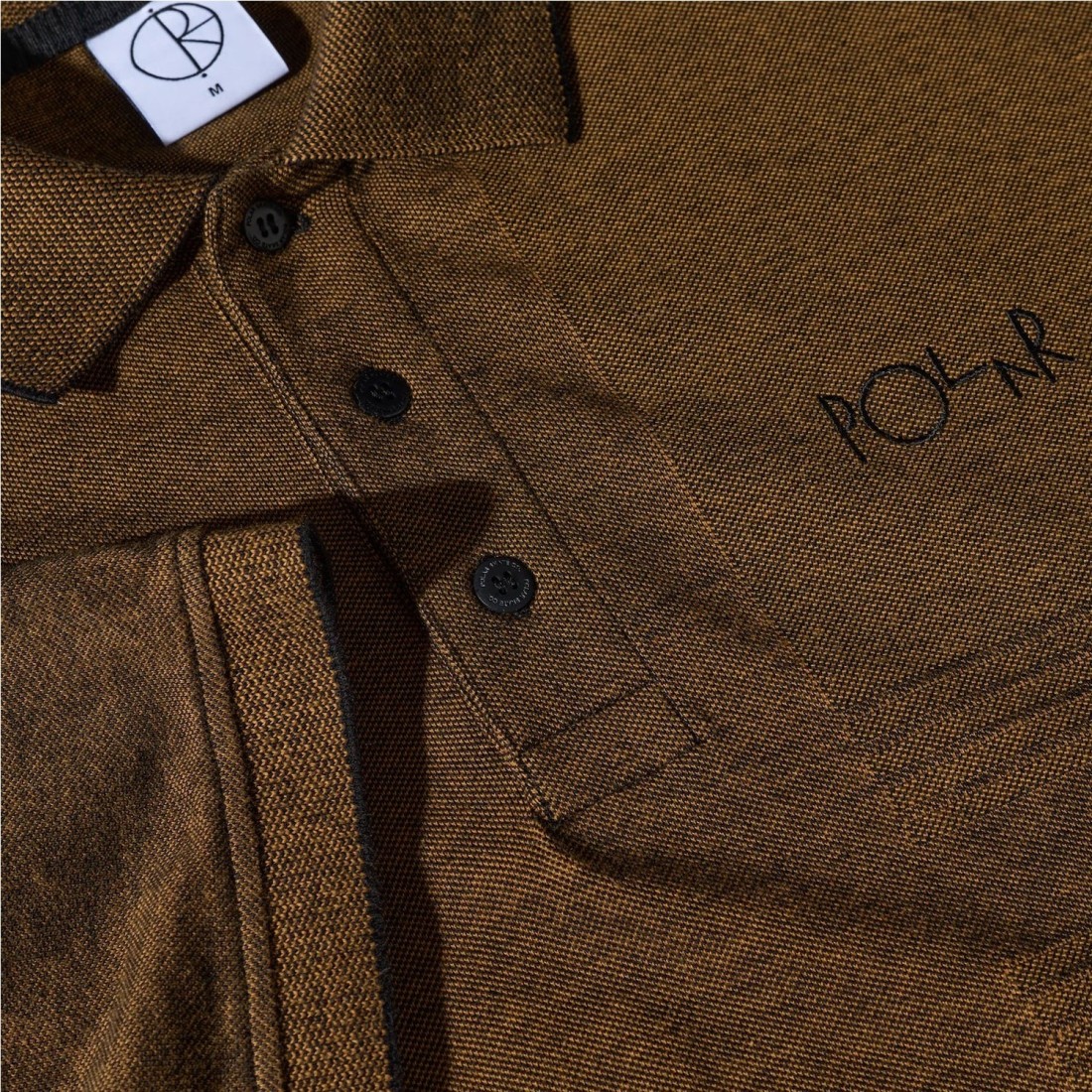 POLAR SURF POLO SHIRT MARRON