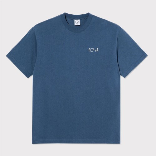 POLAR STROKE LOGO CONTRAST TEE AZUL 2
