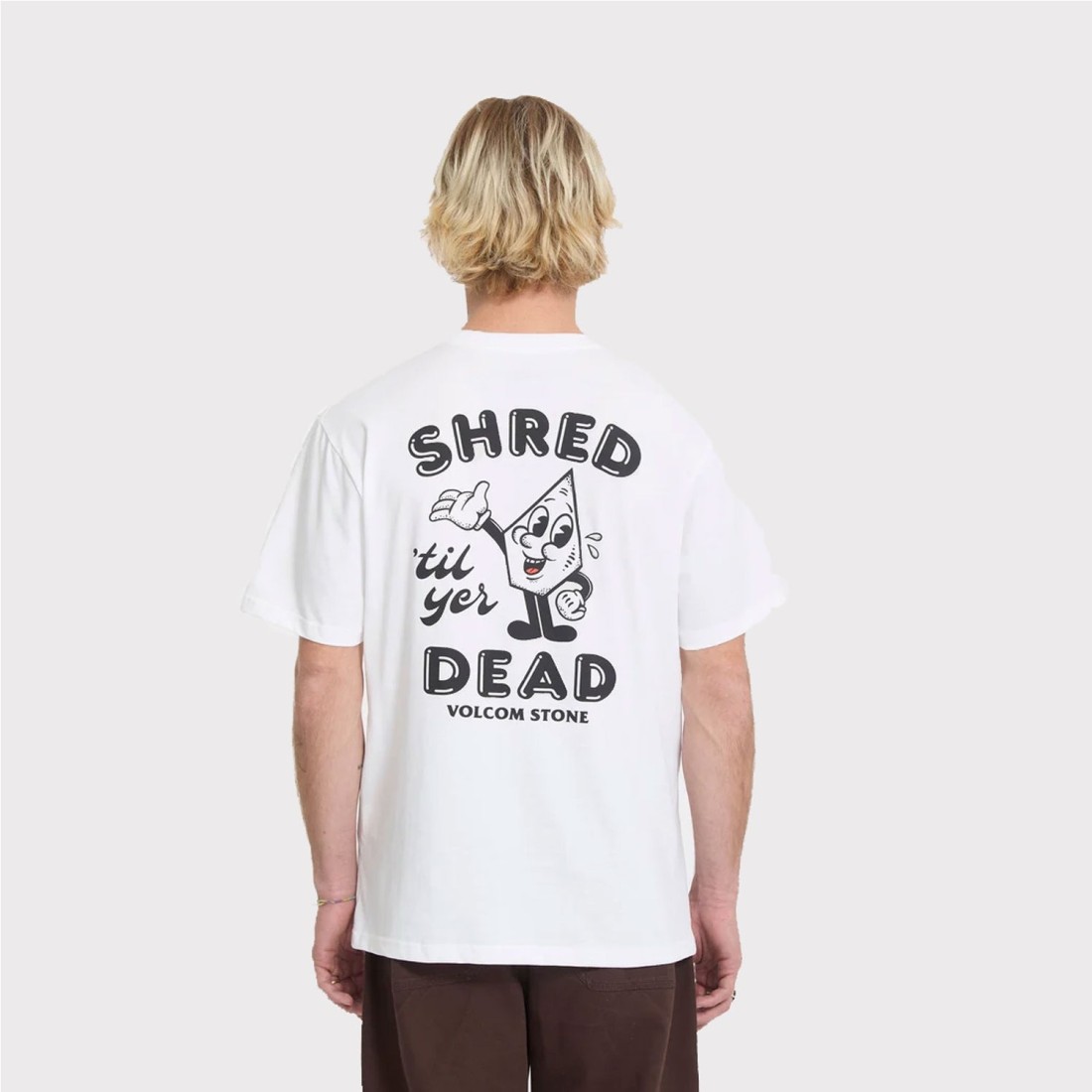 VOLCOM MISTE STONE BSC TEE BLANCO