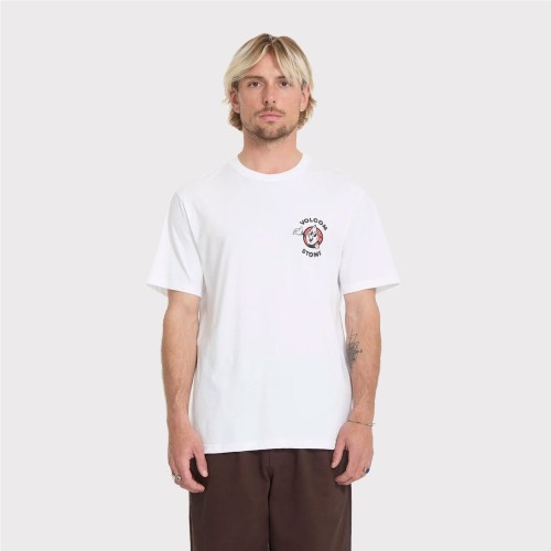 VOLCOM MISTE STONE BSC TEE BLANCO 2