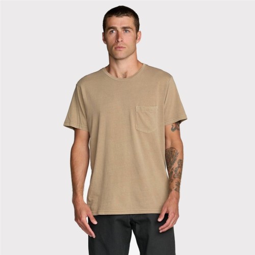 RVCA PTC 2 PIGMENT TEE MARRON