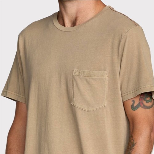 RVCA PTC 2 PIGMENT TEE MARRON