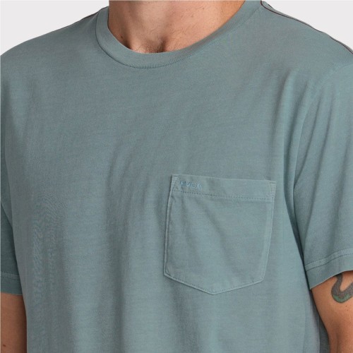 RVCA PTC 2 PIGMENT TEE GRIS