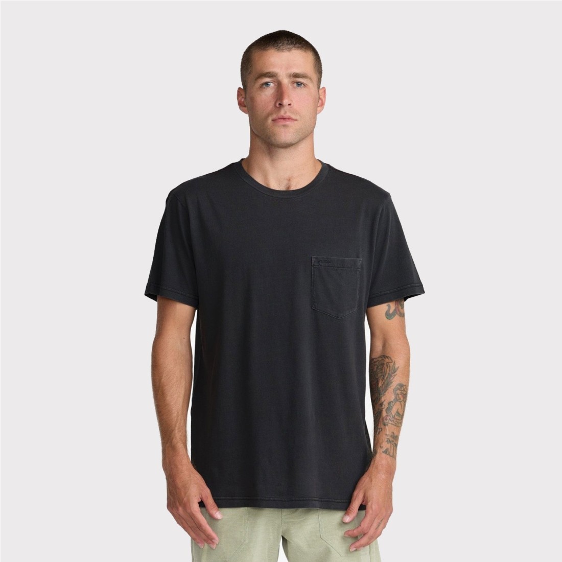 RVCA PTC 2 PIGMENT TEE NEGRO