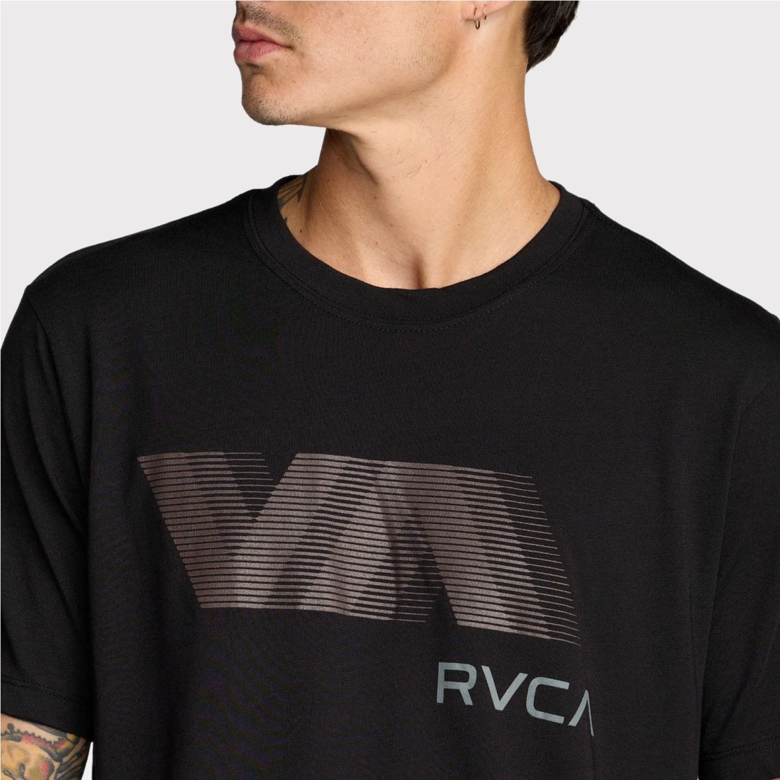 RVCA VA BLURSS TEE NEGRO