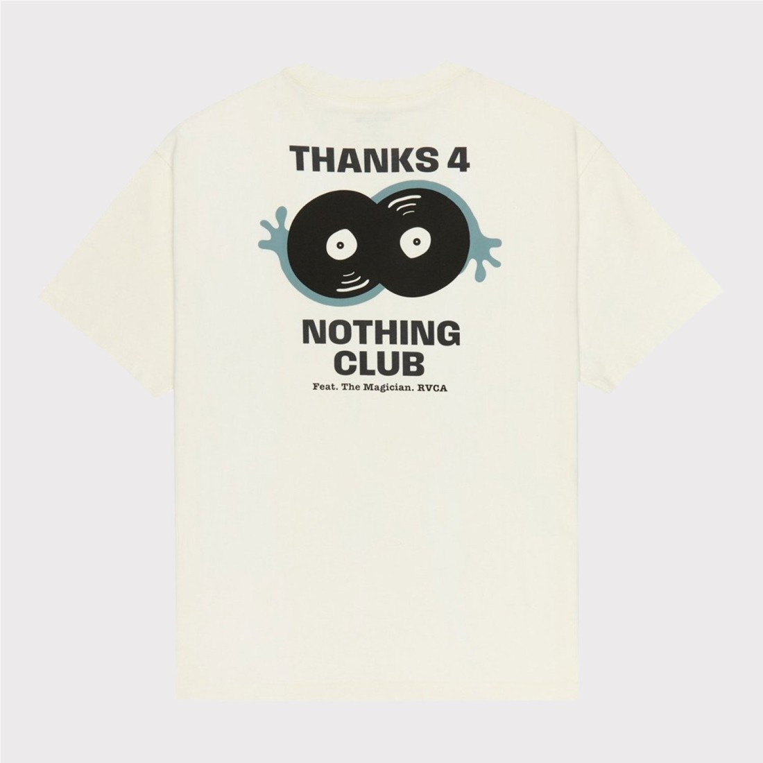 RVCA THE MAGICIAN TEE BLANCO ROTO