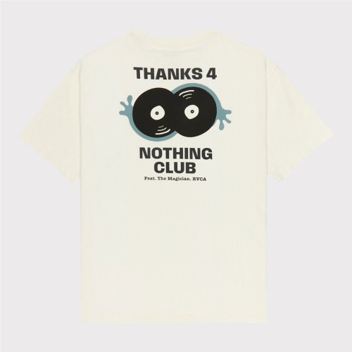 RVCA THE MAGICIAN TEE BLANCO ROTO