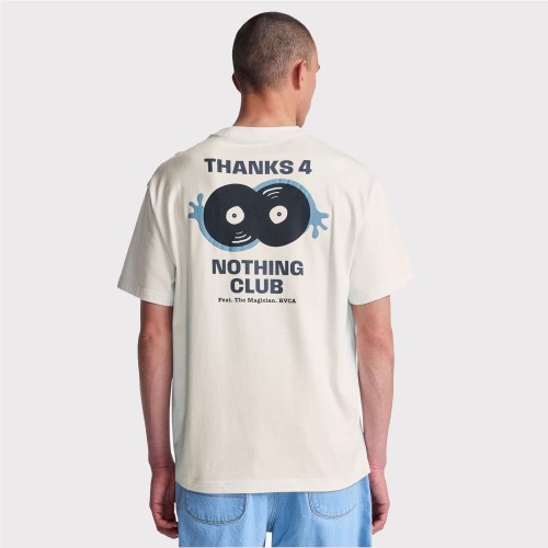 RVCA THE MAGICIAN TEE BLANCO ROTO