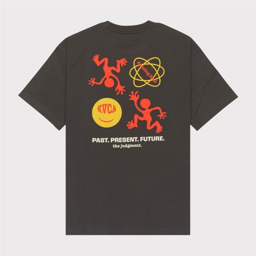 RVCA THE JUDGEMENT TEE AZUL