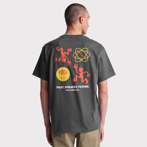 RVCA THE JUDGEMENT TEE AZUL