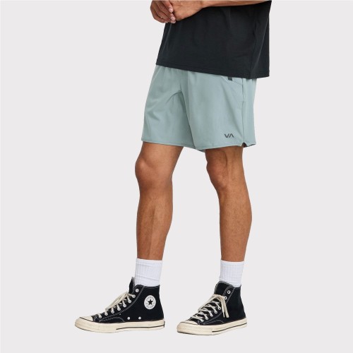 RVCA YOGGER STRETCH 17 SHORT GRIS