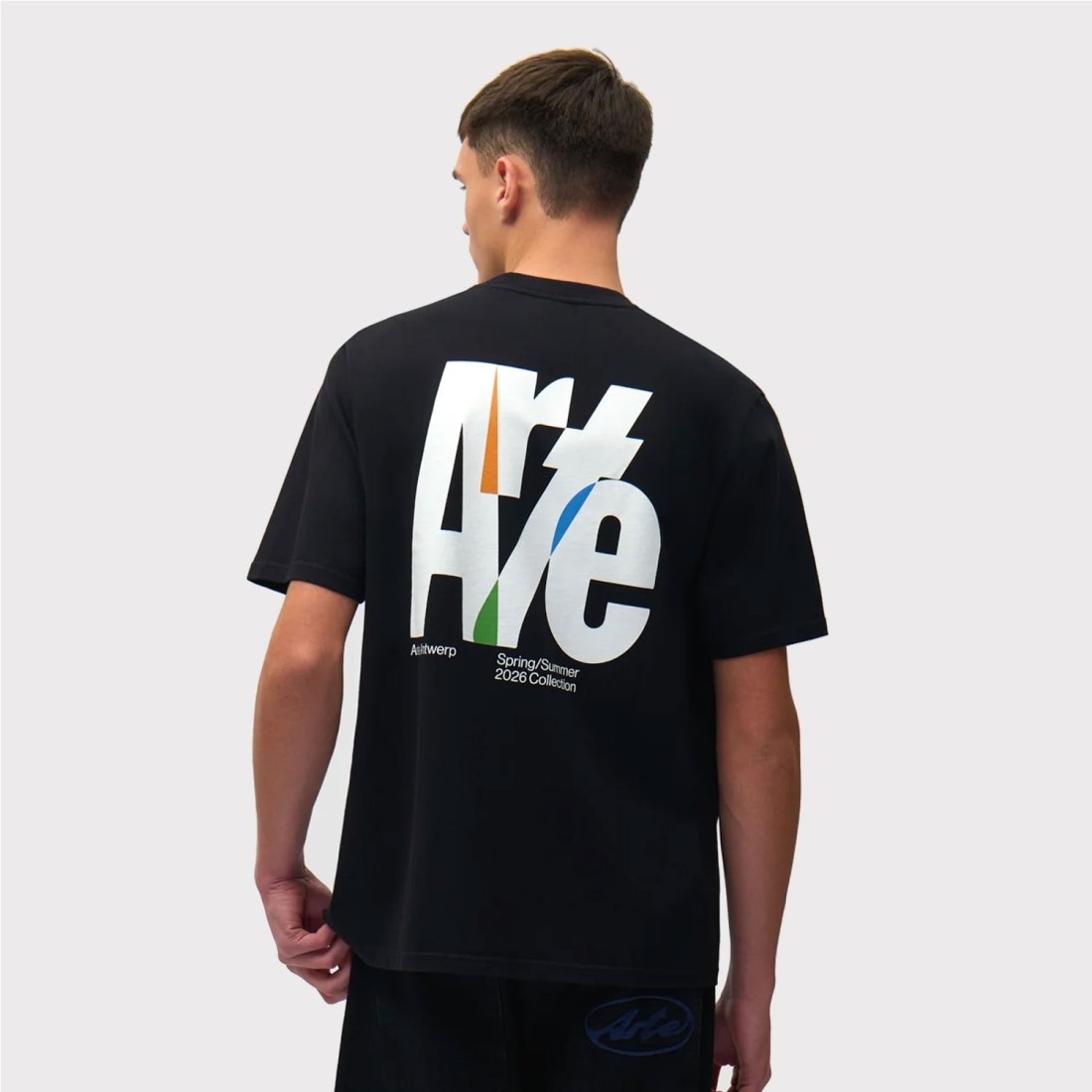 ARTE BIG LOGO BACK TEE NEGRO
