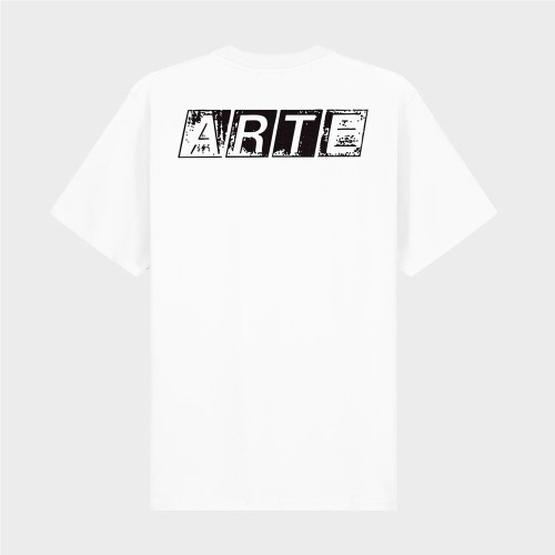 ARTE FADED BACK PRINT TEE BLANCO