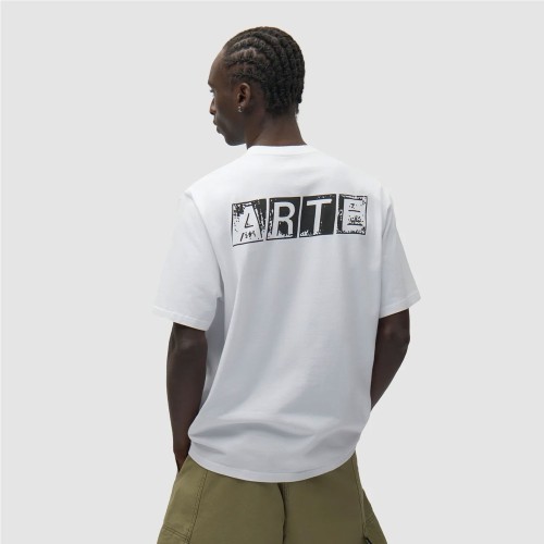 ARTE FADED BACK PRINT TEE BLANCO 2