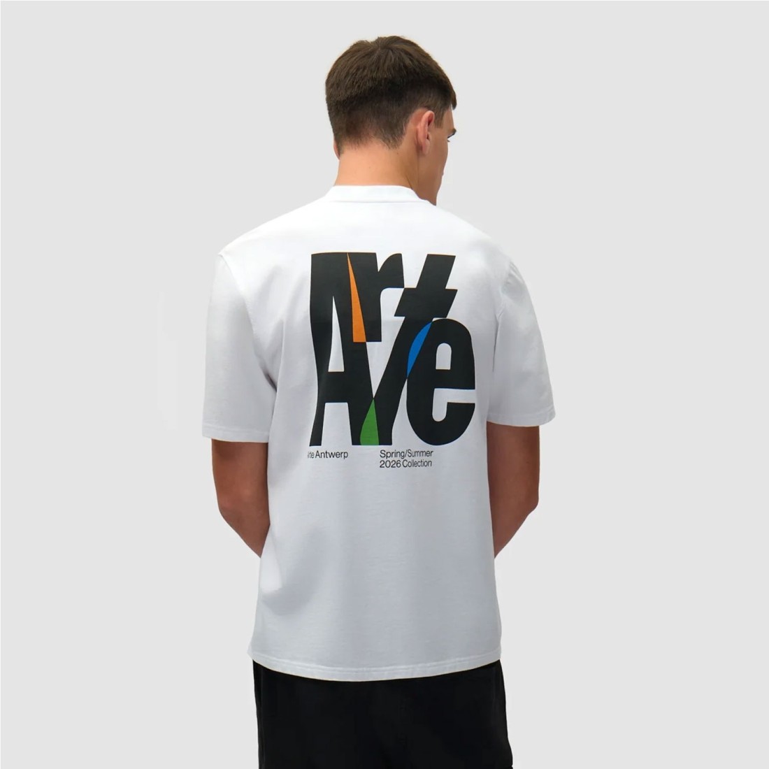 ARTE BIG LOGO BACK TEE BLANCO