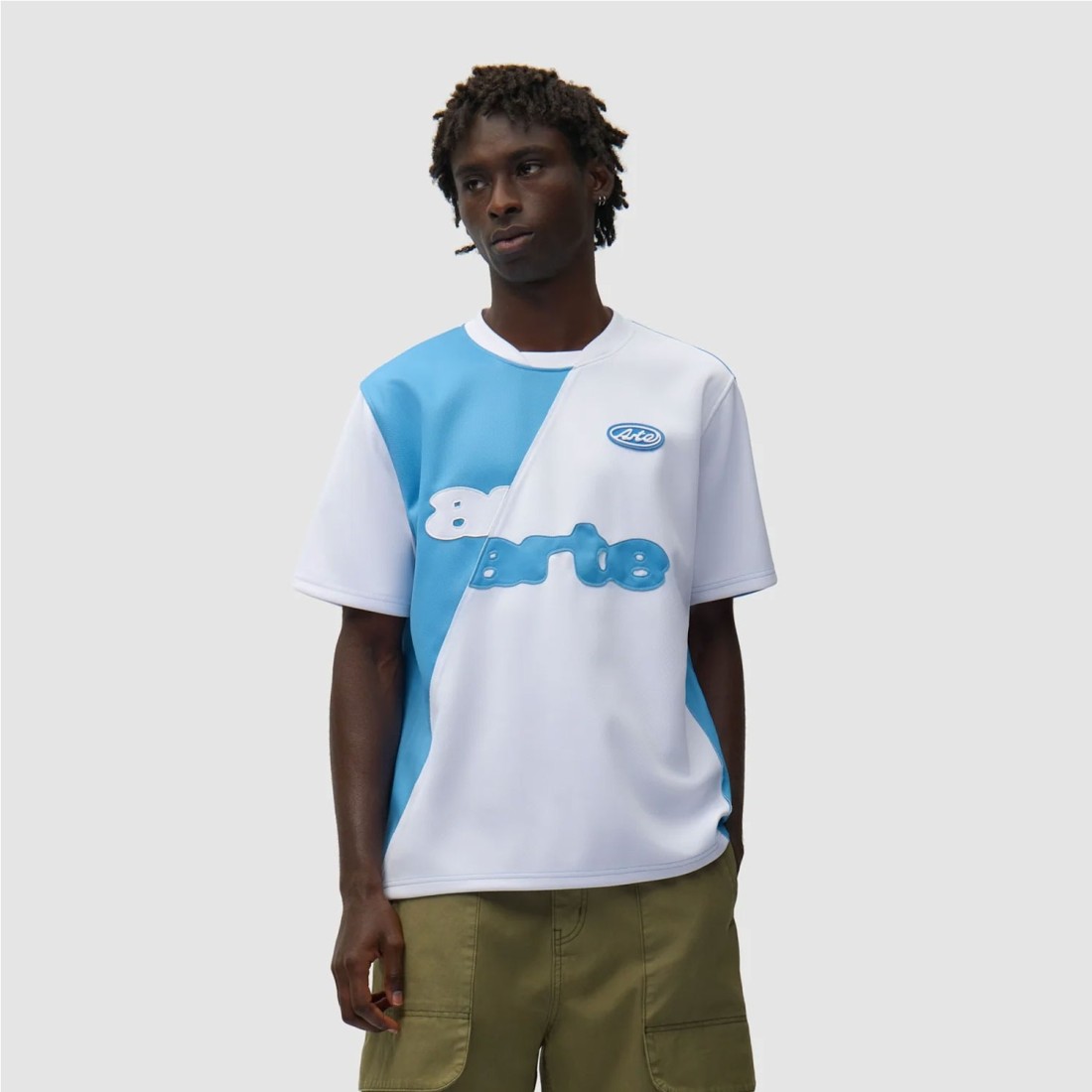 ARTE FOOTBALL T-SHIRT AZUL BLANCO