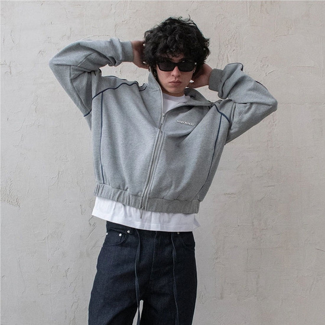 MAISON HOST REVERSED JACKET GRIS
