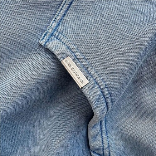 MAISON HOST ERODE ZIPPED HOOD AZUL CLARO