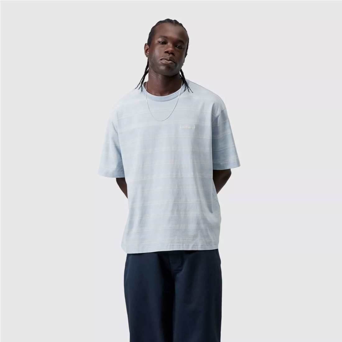 CARHARTT WIP MATTI TEE AZUL CLARO