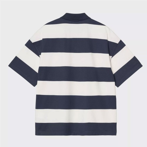 CARHARTT WIP DELRAY POLO AZUL MARINO 2