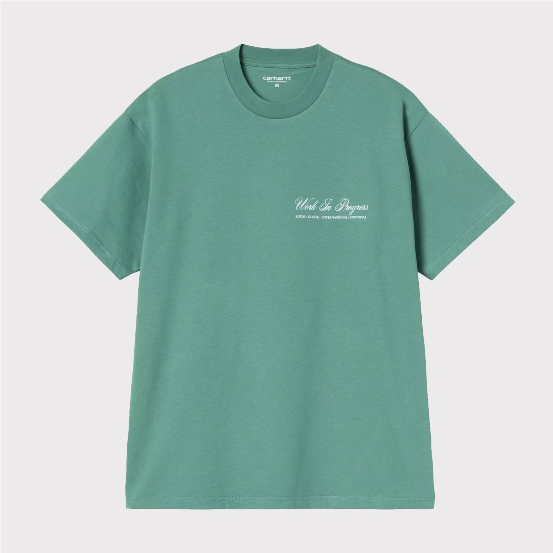 CARHARTT WIP CLOUD HEART TEE VERDE CLARO