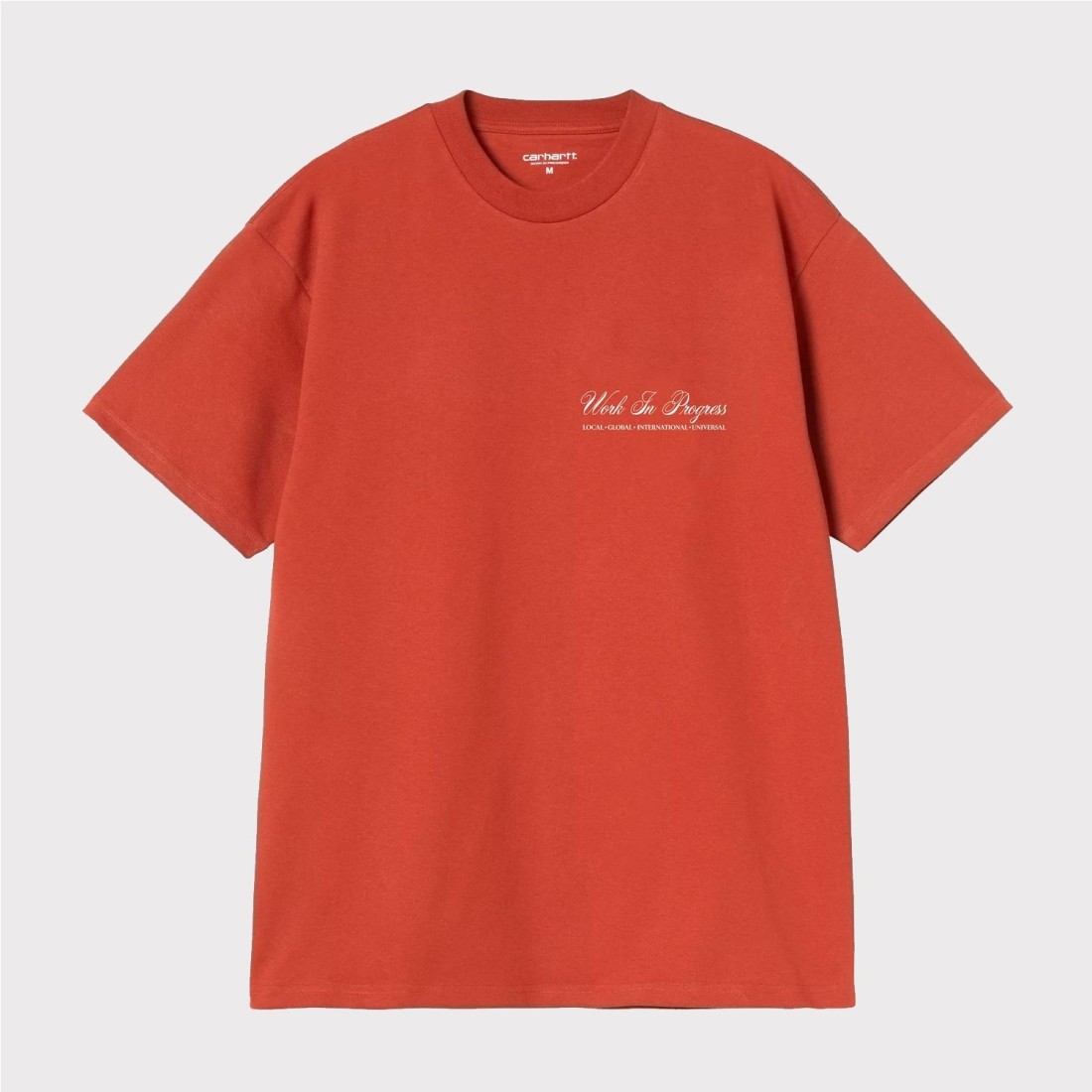 CARHARTT WIP CLOUD HEART TEE ROJO