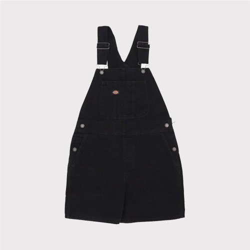 DICKIES CANVAS SHORT BIB W NEGRO