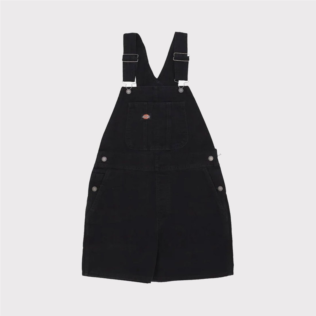 DICKIES CANVAS SHORT BIB W NEGRO
