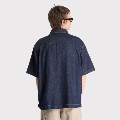 DICKIES DENIM SHIRT AZUL OSCURO 2