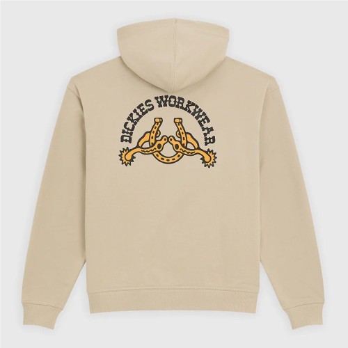 DICKIES BETTSVILLE ZIP HOODIE BEIGE1