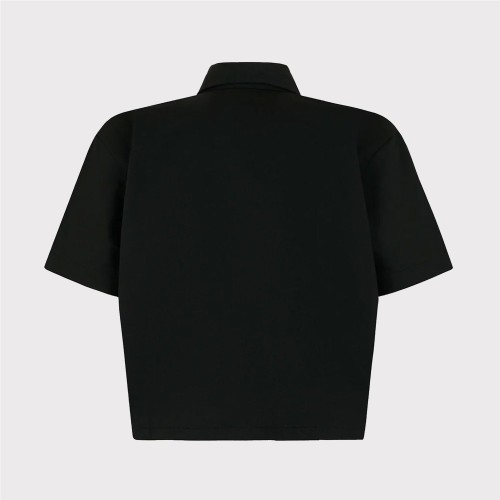 DICKIES CROPPED WORK SHIRT W NEGRO 2