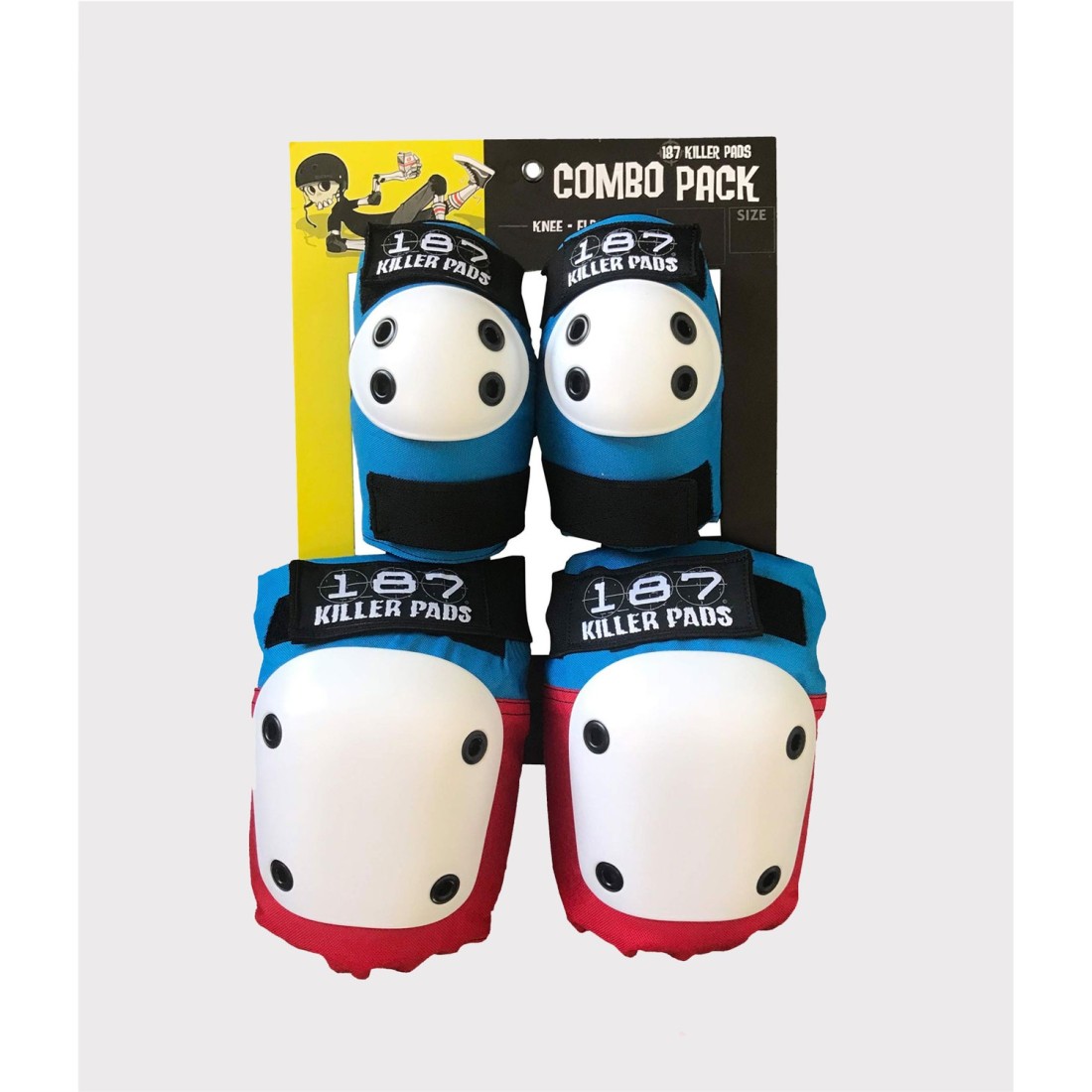 187 COMBO PACK RED WHITE BLUE