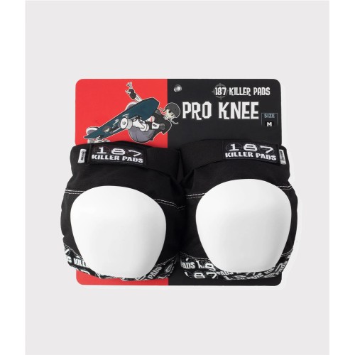 187 PRO KNEE BLACK/WHITE