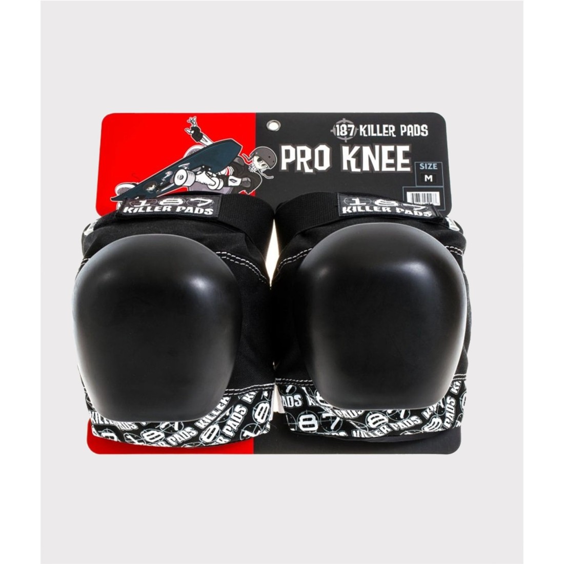 187 PRO KNEE BLACK/WHITE