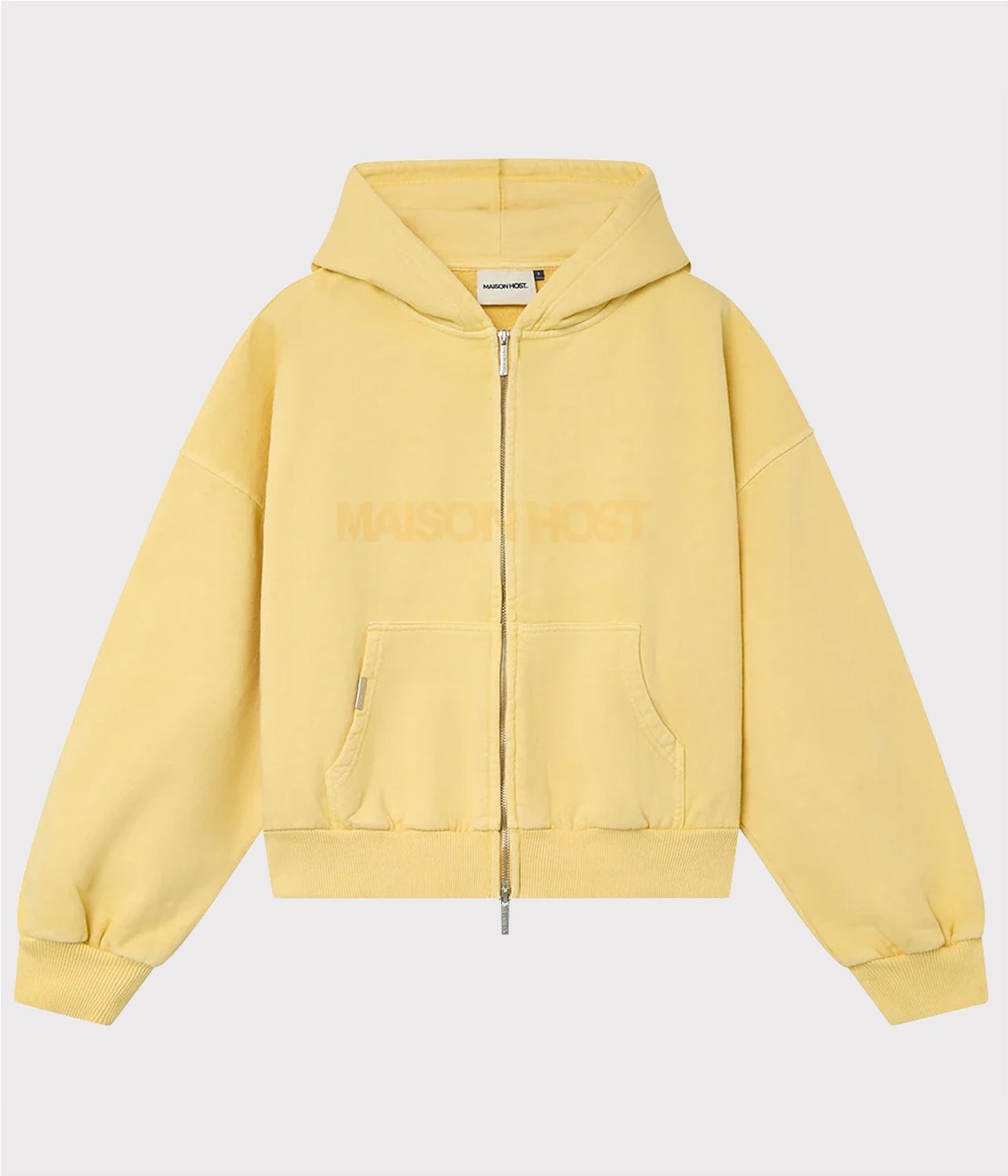 MAISON ERODE WAVE ZIPPED HOOD