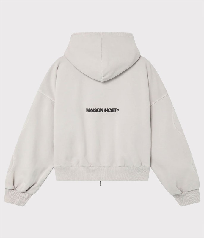 MAISON ERODE WAVE ZIPPED HOOD 2