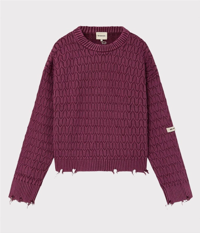 MAISON HERRINGBONE KNIT