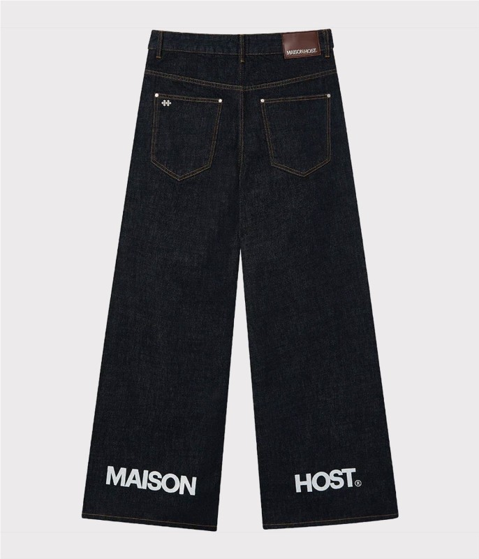 MAISON ESSENTIAL RAW JEANS