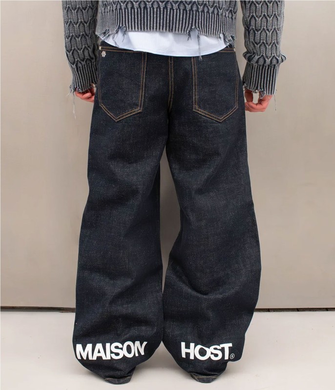MAISON ESSENTIAL RAW JEANS