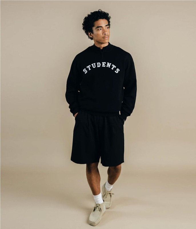 STUDENTS GIOBANT KNIT ZIP SWT