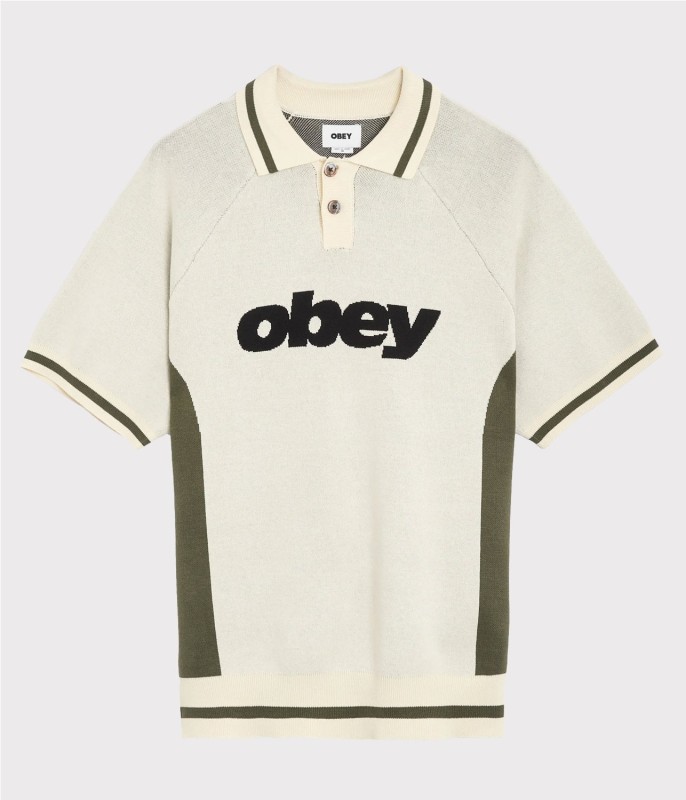 OBEY SPORT POLO SWEATER