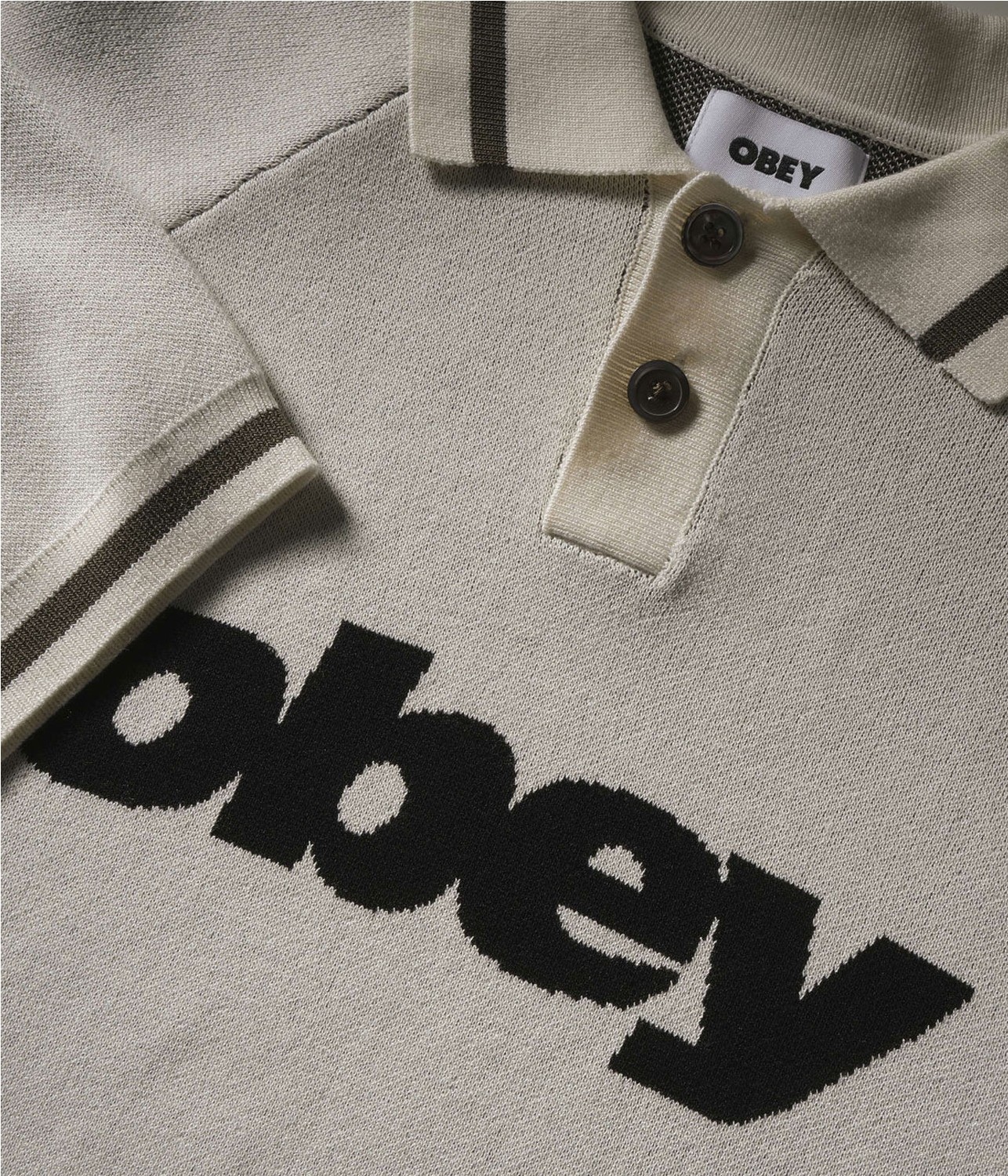 OBEY SPORT POLO SWEATER
