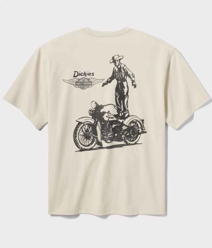 DICKIES X HRLY DAVDSON VNT TEE