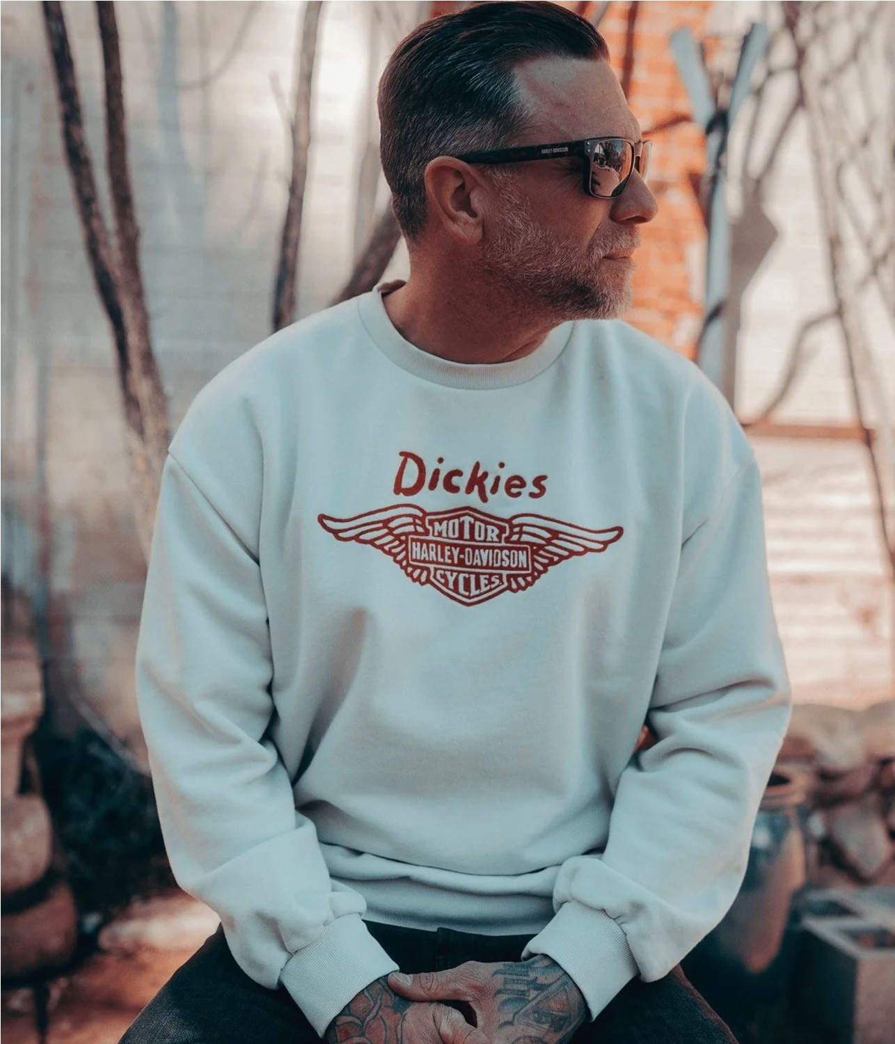 DICKIES X HRLY DAVDSON SWTSHRT
