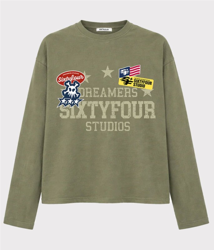 6IXT4OUR HUNGRY OLIVE LS