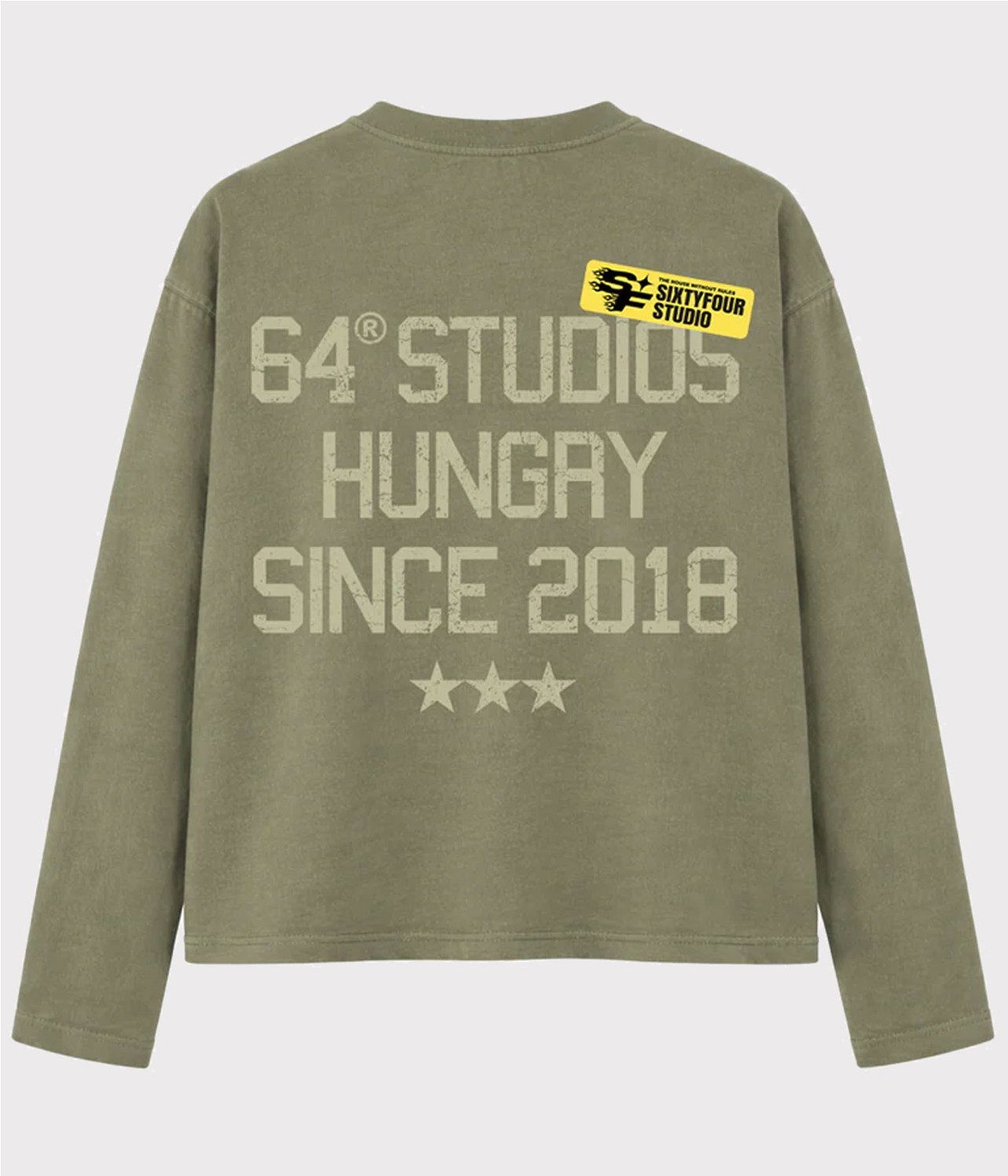 6IXT4OUR HUNGRY OLIVE LS