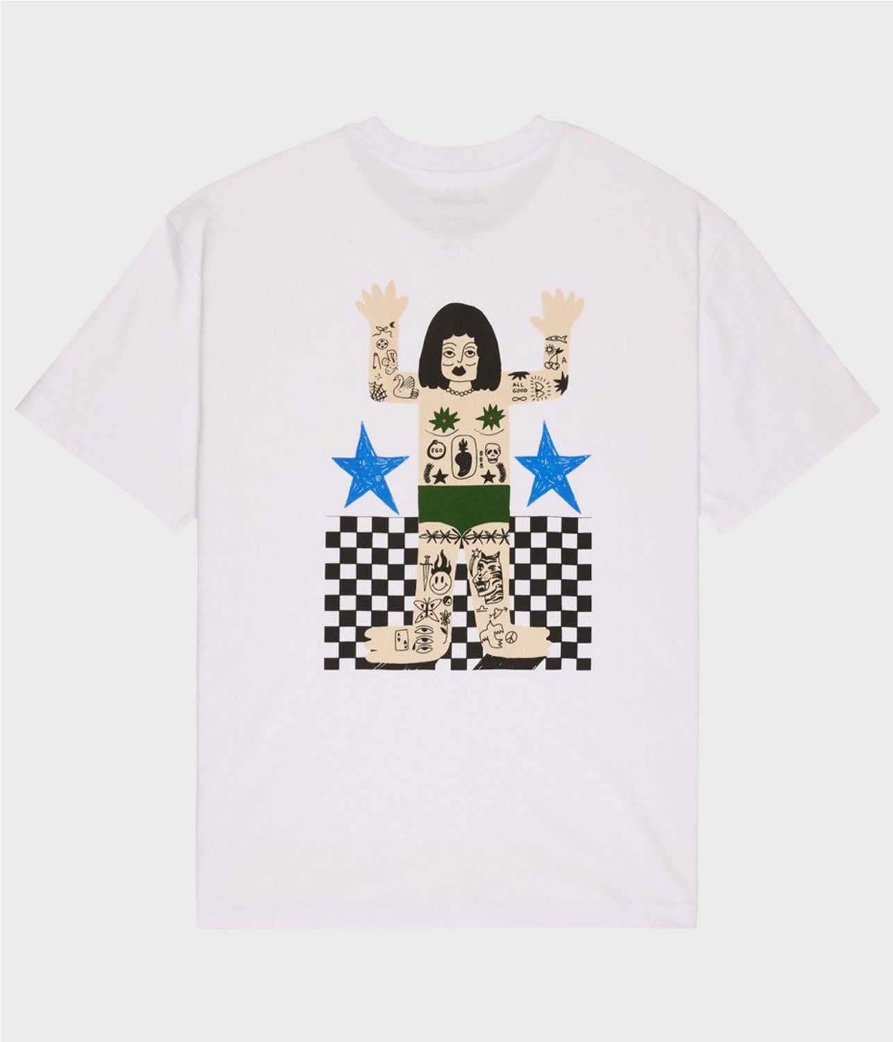 RVCA ANTNIA FIGRD BONHOMME TEE