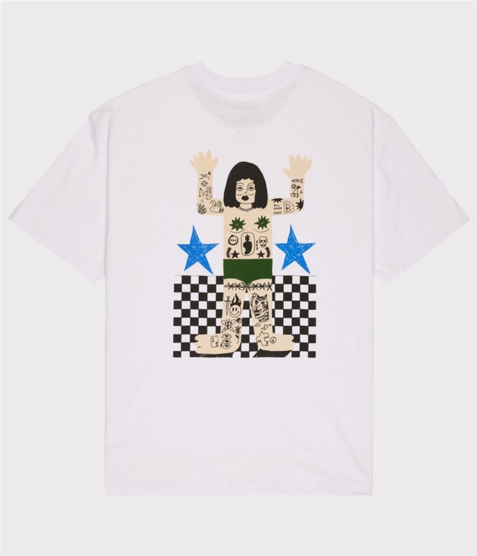 RVCA ANTNIA FIGRD BONHOMME TEE